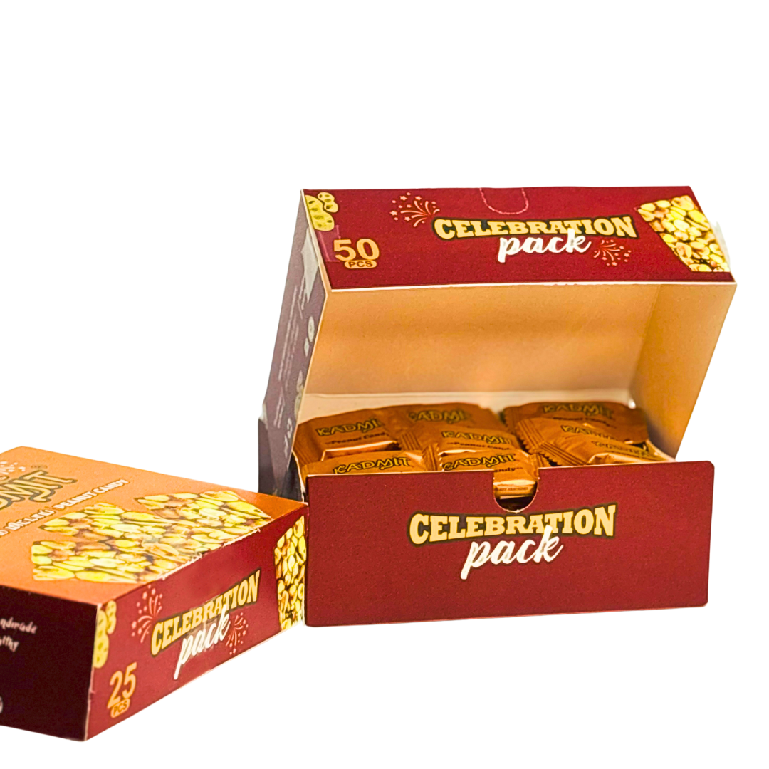 Kadmit Kadalai Mittai – 450g Celebration Pack (25 Pieces x 18g)